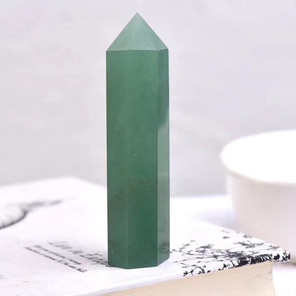 1PCS Natural Crystal Point Energy Column Obelisk Hand Polished Very Beautiful Gemstone Specimens Minerals Crystals Column