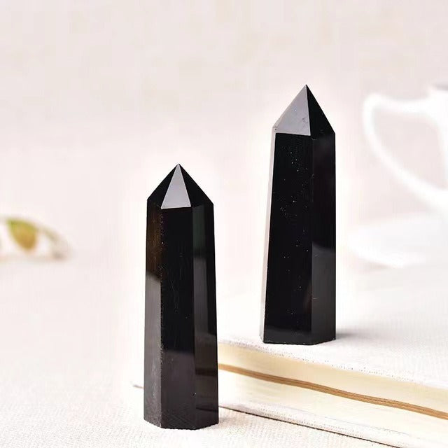 1PCS Natural Crystal Point Energy Column Obelisk Hand Polished Very Beautiful Gemstone Specimens Minerals Crystals Column