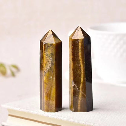 1PCS Natural Crystal Point Energy Column Obelisk Hand Polished Very Beautiful Gemstone Specimens Minerals Crystals Column